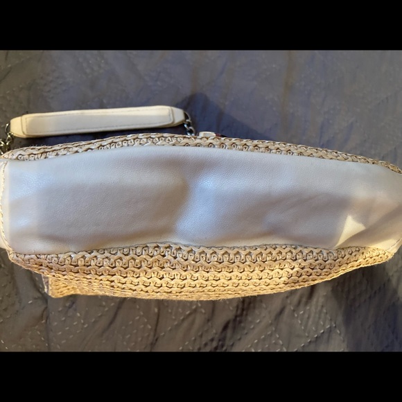 Cato Straw Small purse with chain strap - Picture 3 of 5